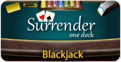 Surrender One Hand 6/5 BJ 1 Deck