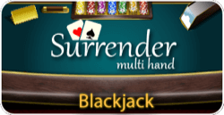 Multi Hand Surrender BJ 6 Decks