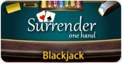 Surrender One Hand BJ 6 Decks
